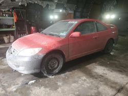 Salvage cars for sale at Albany, NY auction: 2004 Honda Civic EX