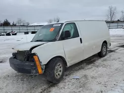 Salvage trucks for sale at Columbia Station, OH auction: 2014 Chevrolet Express G1500