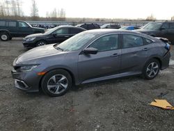 Salvage cars for sale at Arlington, WA auction: 2020 Honda Civic LX