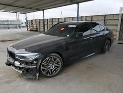 Salvage cars for sale from Copart Anthony, TX: 2017 BMW 540 I