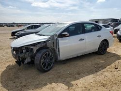 Salvage cars for sale at San Antonio, TX auction: 2017 Nissan Sentra SR Turbo