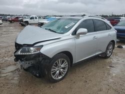 Salvage cars for sale at Houston, TX auction: 2014 Lexus RX 350