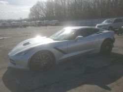 Salvage cars for sale at Glassboro, NJ auction: 2015 Chevrolet Corvette Stingray Z51 2LT