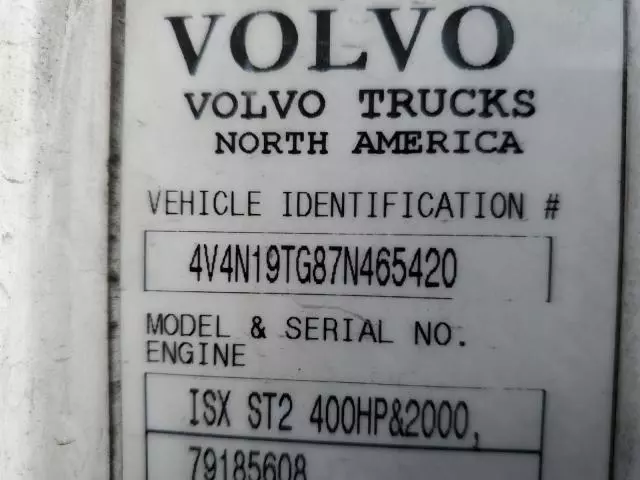 2007 Volvo VN VNL