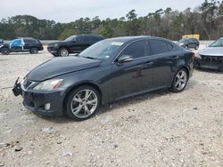 Salvage cars for sale at Houston, TX auction: 2010 Lexus IS 350