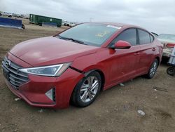 Salvage cars for sale at auction: 2019 Hyundai Elantra SEL