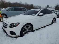 Salvage cars for sale at East Granby, CT auction: 2017 Mercedes-Benz E 300