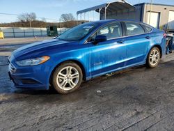 Ford salvage cars for sale: 2018 Ford Fusion S Hybrid