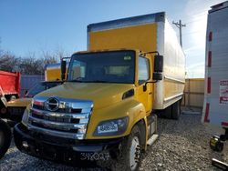 Hino 268 box Truck salvage cars for sale: 2020 Hino 268 BOX Truck