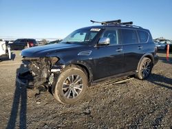 Salvage cars for sale at Antelope, CA auction: 2017 Nissan Armada SV