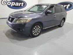 Salvage cars for sale at San Diego, CA auction: 2014 Nissan Pathfinder S