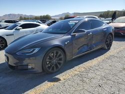 Salvage cars for sale at Las Vegas, NV auction: 2018 Tesla Model S