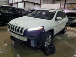 2016 Jeep Cherokee Limited en venta en Lawrenceburg, KY