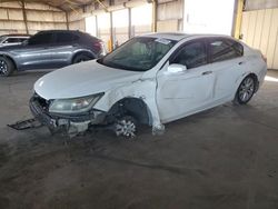 Salvage cars for sale at Phoenix, AZ auction: 2013 Honda Accord EXL