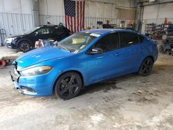 Salvage cars for sale at Mcfarland, WI auction: 2015 Dodge Dart SXT