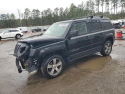 Salvage cars for sale at Harleyville, SC auction: 2016 Jeep Patriot Latitude