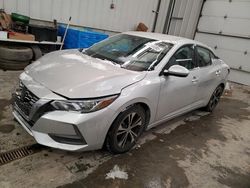 Salvage cars for sale at Kansas City, KS auction: 2021 Nissan Sentra SV