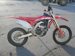 Salvage motorcycles for sale at Littleton, CO auction: 2021 Honda CRF250 RX