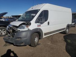 Salvage cars for sale at Brighton, CO auction: 2018 Dodge RAM Promaster 2500 2500 High