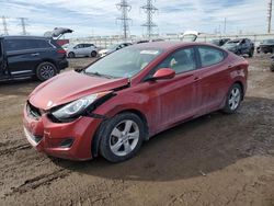 Salvage cars for sale at Elgin, IL auction: 2013 Hyundai Elantra GLS