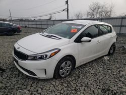 Salvage cars for sale at Windsor, NJ auction: 2018 KIA Forte LX