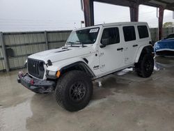 Jeep Wrangler Unlimited Rubicon salvage cars for sale: 2022 Jeep Wrangler Unlimited Rubicon