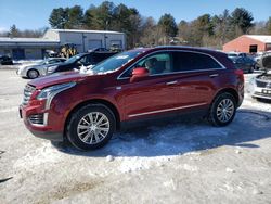 Salvage cars for sale at Mendon, MA auction: 2017 Cadillac XT5 Luxury