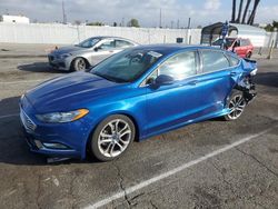 Salvage cars for sale at Van Nuys, CA auction: 2017 Ford Fusion SE