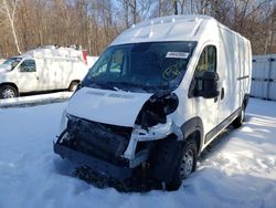 Salvage trucks for sale at West Warren, MA auction: 2022 Dodge RAM Promaster 2500 2500 High