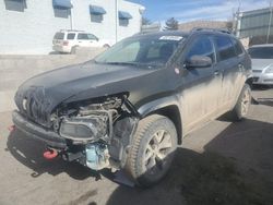 Jeep salvage cars for sale: 2016 Jeep Cherokee Trailhawk