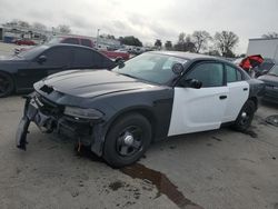 Salvage cars for sale at Sacramento, CA auction: 2019 Dodge Charger Police