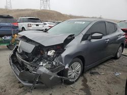 Salvage cars for sale at Littleton, CO auction: 2021 Nissan Leaf S