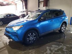 Salvage cars for sale at North Billerica, MA auction: 2017 Toyota Rav4 LE