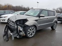 Salvage cars for sale at East Granby, CT auction: 2013 KIA Soul +