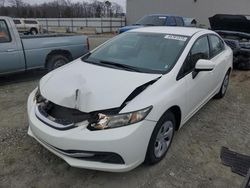 Honda salvage cars for sale: 2015 Honda Civic LX