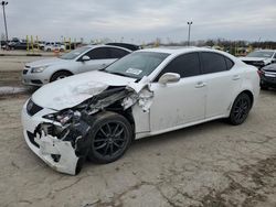 Salvage cars for sale at Indianapolis, IN auction: 2010 Lexus IS 250