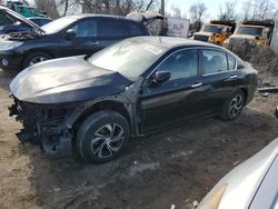 Salvage cars for sale at Baltimore, MD auction: 2017 Honda Accord LX