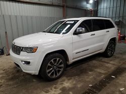 Salvage cars for sale at West Mifflin, PA auction: 2018 Jeep Grand Cherokee Overland