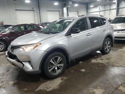 Salvage cars for sale at Ham Lake, MN auction: 2017 Toyota Rav4 XLE