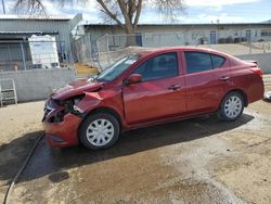 Salvage cars for sale at Albuquerque, NM auction: 2019 Nissan Versa S