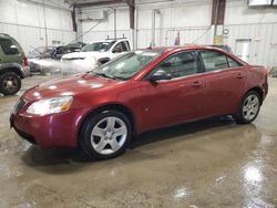 Salvage cars for sale at Franklin, WI auction: 2008 Pontiac G6 Base