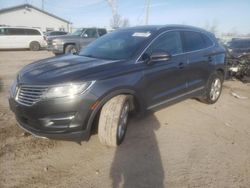 Salvage cars for sale at Pekin, IL auction: 2017 Lincoln MKC Premiere