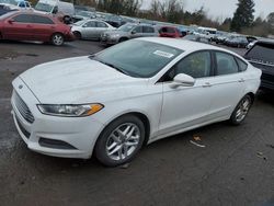 Salvage cars for sale at Portland, OR auction: 2014 Ford Fusion SE