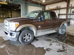 Salvage trucks for sale at Eldridge, IA auction: 2011 Ford F350 Super Duty