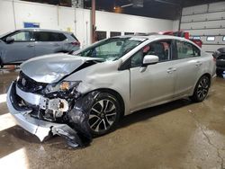 Salvage cars for sale at Blaine, MN auction: 2014 Honda Civic EX