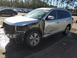 Nissan salvage cars for sale: 2018 Nissan Pathfinder S