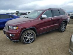 Salvage cars for sale at American Canyon, CA auction: 2019 Jeep Grand Cherokee Limited