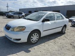 Vehiculos salvage en venta de Copart Jacksonville, FL: 2003 Toyota Corolla CE