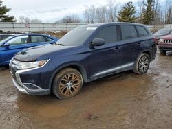 Salvage cars for sale at Davison, MI auction: 2016 Mitsubishi Outlander SE