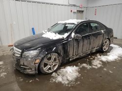 Salvage cars for sale at Windham, ME auction: 2011 Mercedes-Benz C 300 4matic